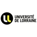 logo universite lorraine avec 2 L un jaune et un blanc dans un cercle noir