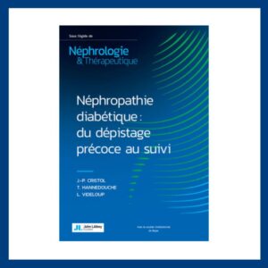 photo de couverture d'un livre en nephrologie et therapeutiue